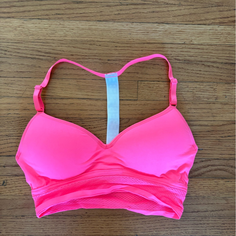 Bebe Pink Sports Bra